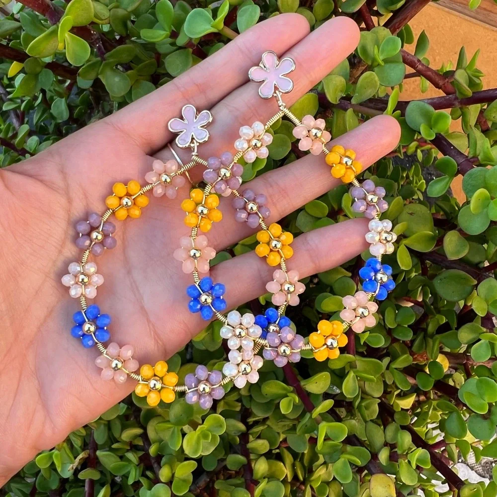 Multi color hoops - Picture 2 of 2